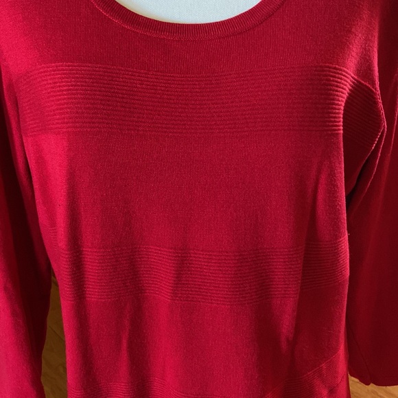 Red sweater dress. Size XL - Picture 2 of 3